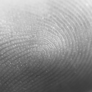 Linda Choritz Lichtgestalten Fingerabdruck, Fingerprint Münster